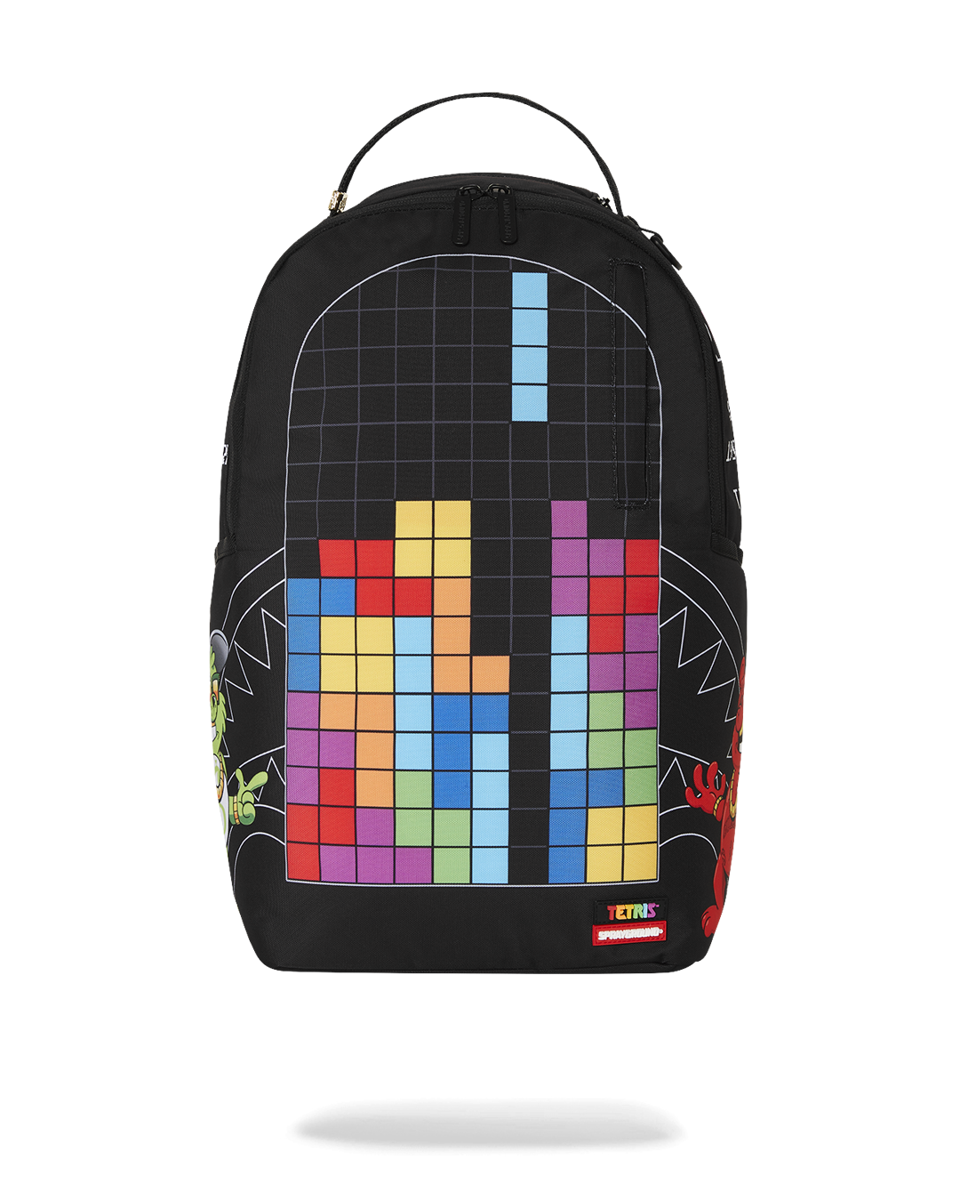 TETRIS WITH DIABLO AND MONEY BEAR BACKPACK