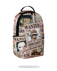ONE PIECE WANTED SHARK POSTERS BACKPACK