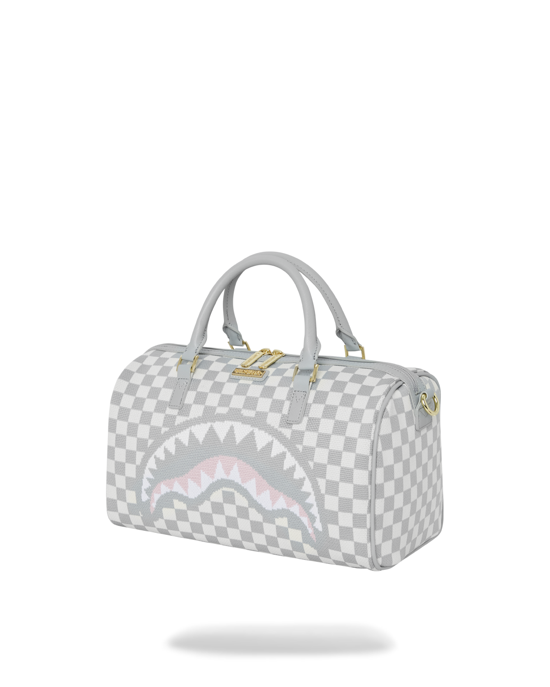 KNIT SHARKS IN PARIS IN CREAM MINI DUFFLE