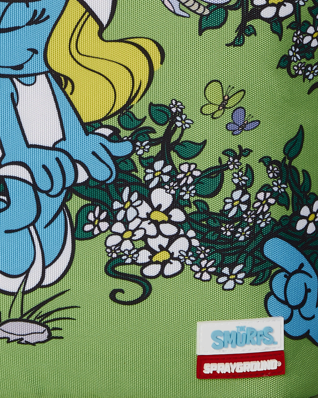 SMURFS IN THE GARDEN BACKPACK