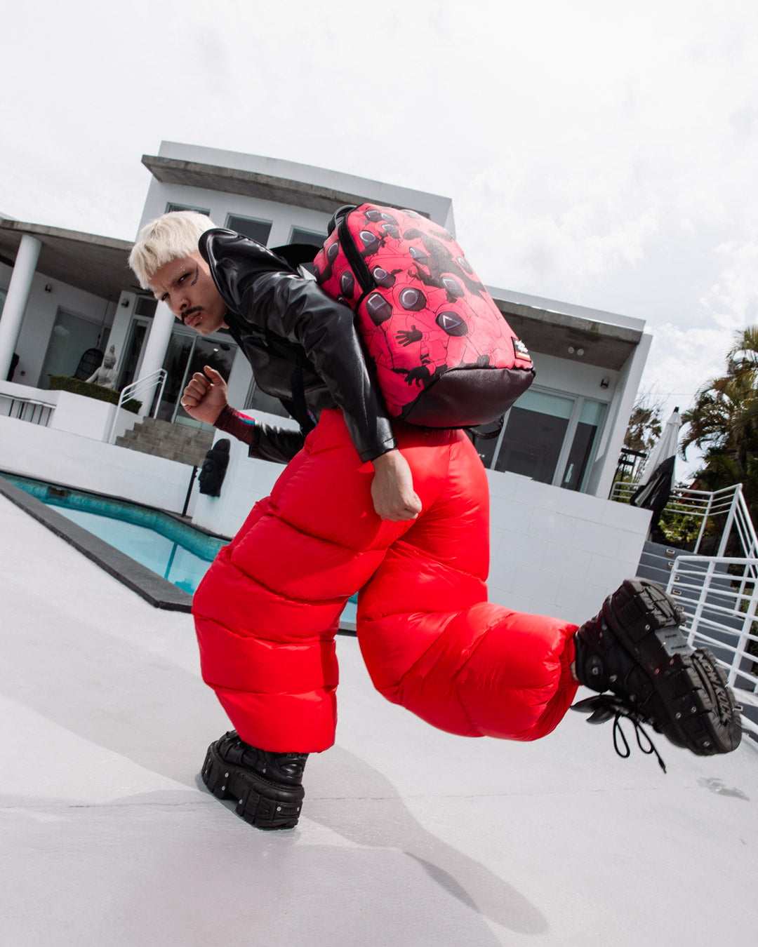 SQUID GAME COLLAB FRONT MAN CREW BACKPACK